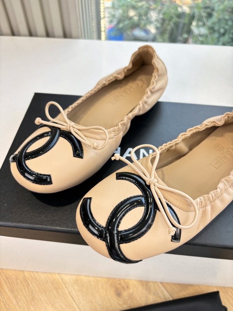 Chanel ballet shoes