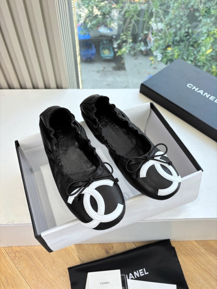Chanel ballet shoes