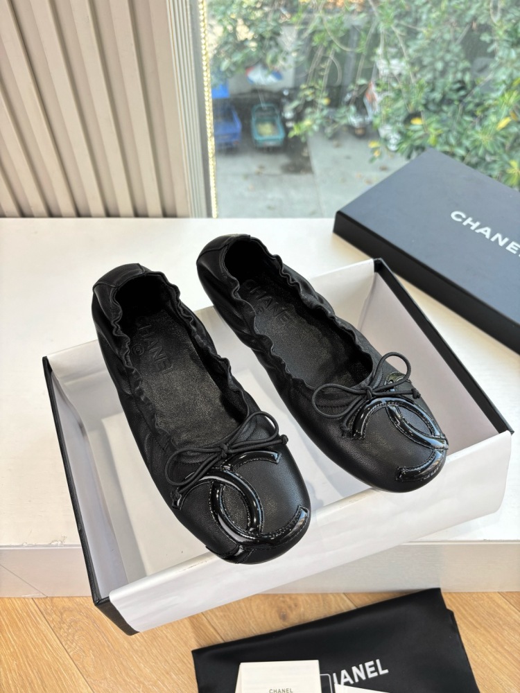 Chanel ballet shoes
