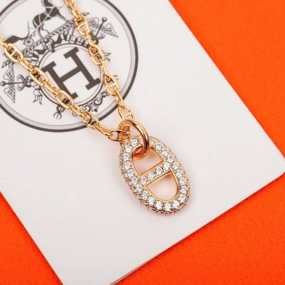 H necklace(925 sliver）