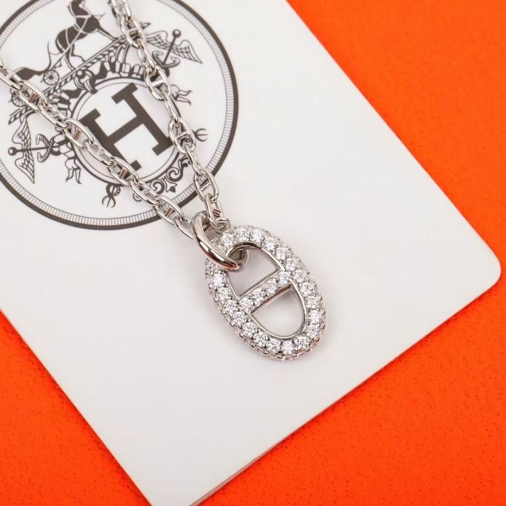 H necklace(925 sliver）