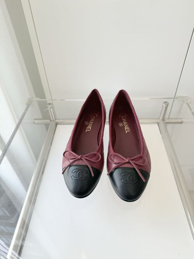 Chanel ballet shoes