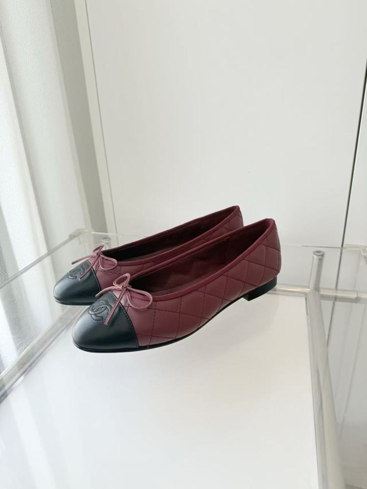 Chanel ballet shoes