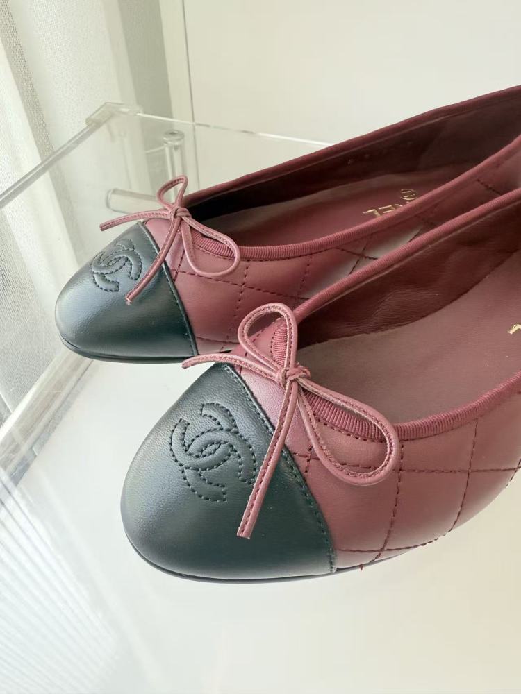 Chanel ballet shoes