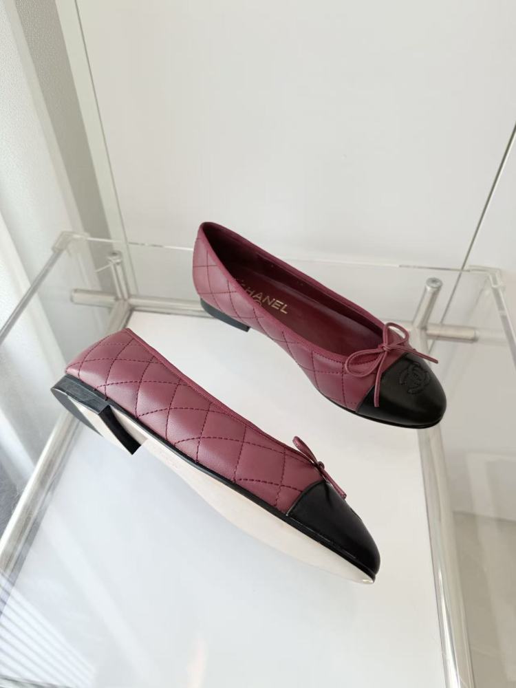 Chanel ballet shoes
