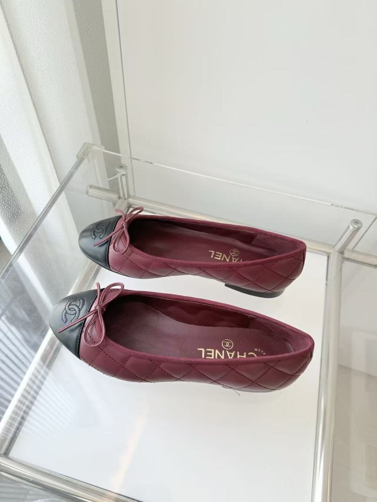 Chanel ballet shoes
