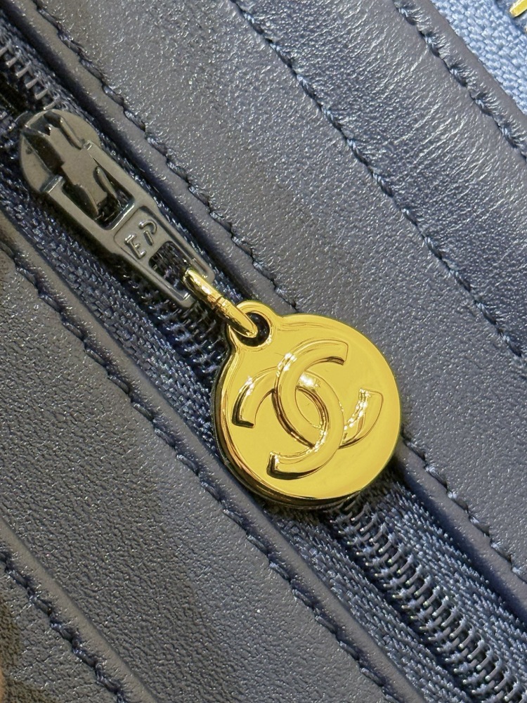 Chanel denim vintage backpack