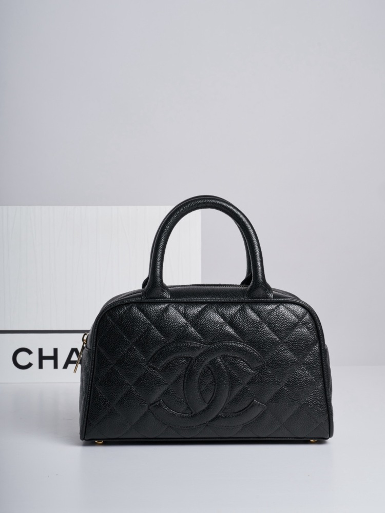 Chanel vintage bowling bag