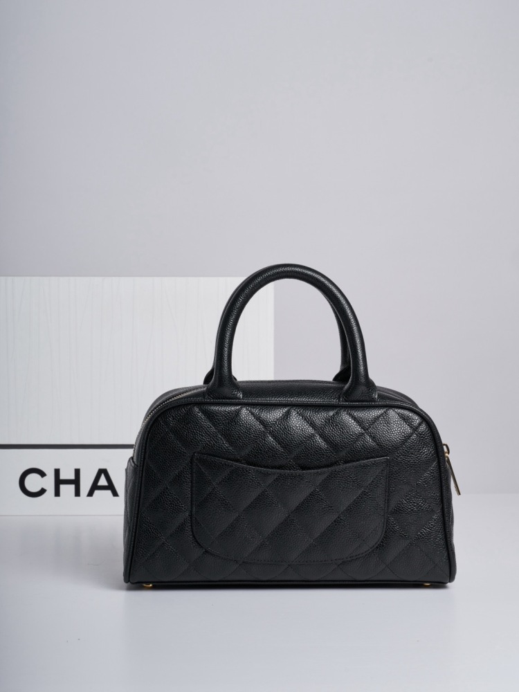 Chanel vintage bowling bag