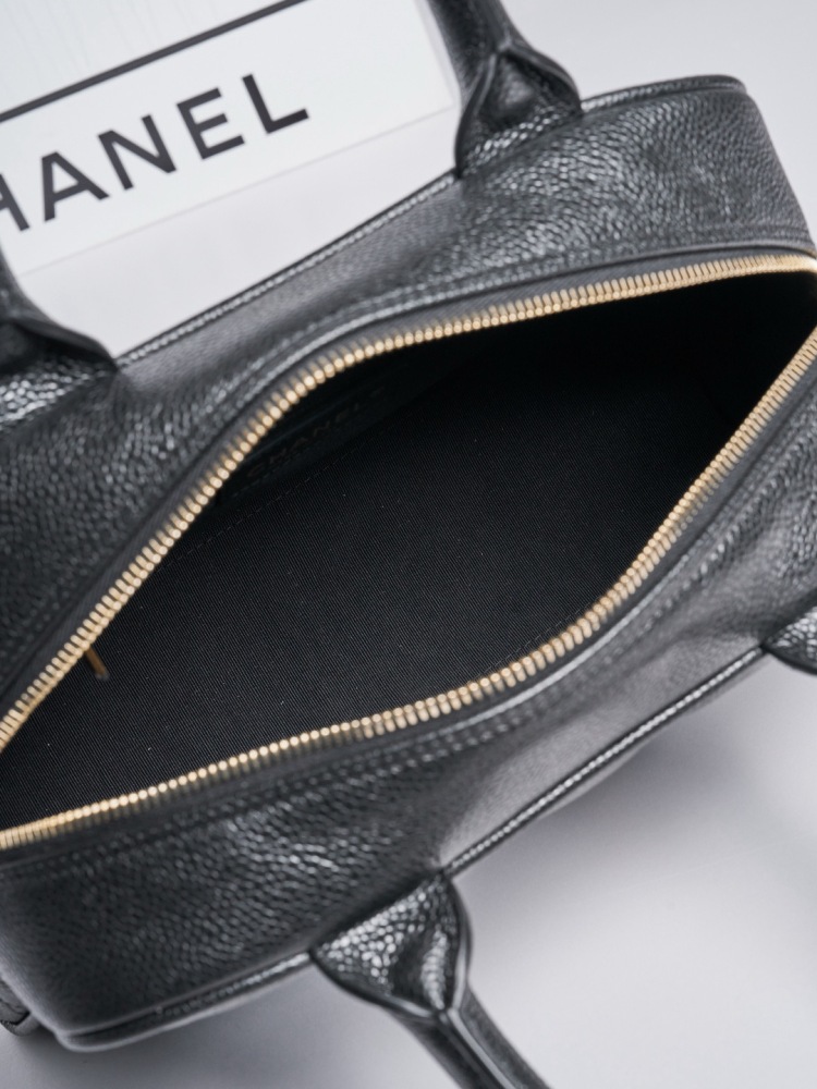 Chanel vintage bowling bag