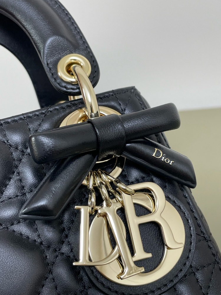 Dior Lady ribbon mini