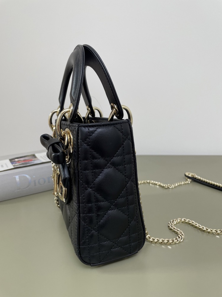 Dior Lady ribbon mini