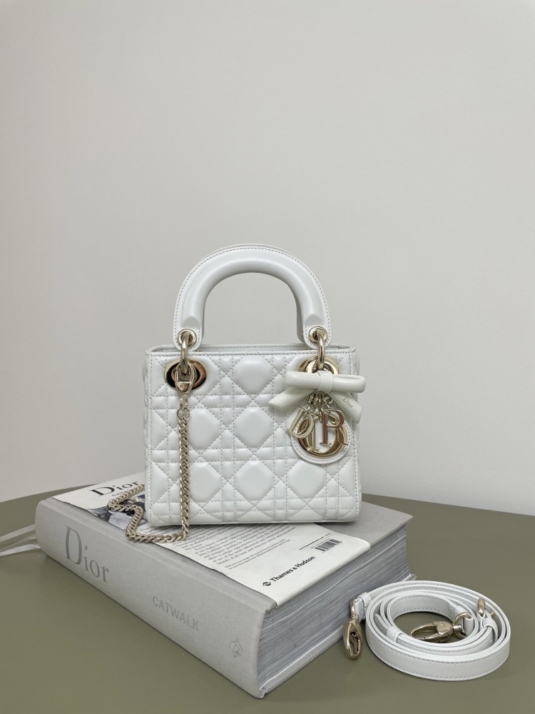 Dior Lady ribbon mini