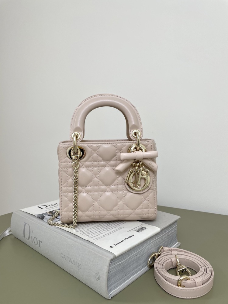 Dior Lady ribbon mini