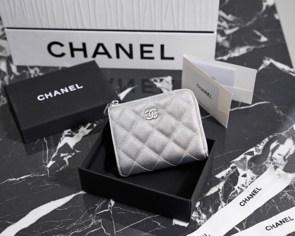 Chanel card holder