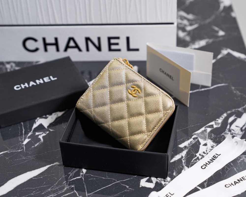 Chanel card holder