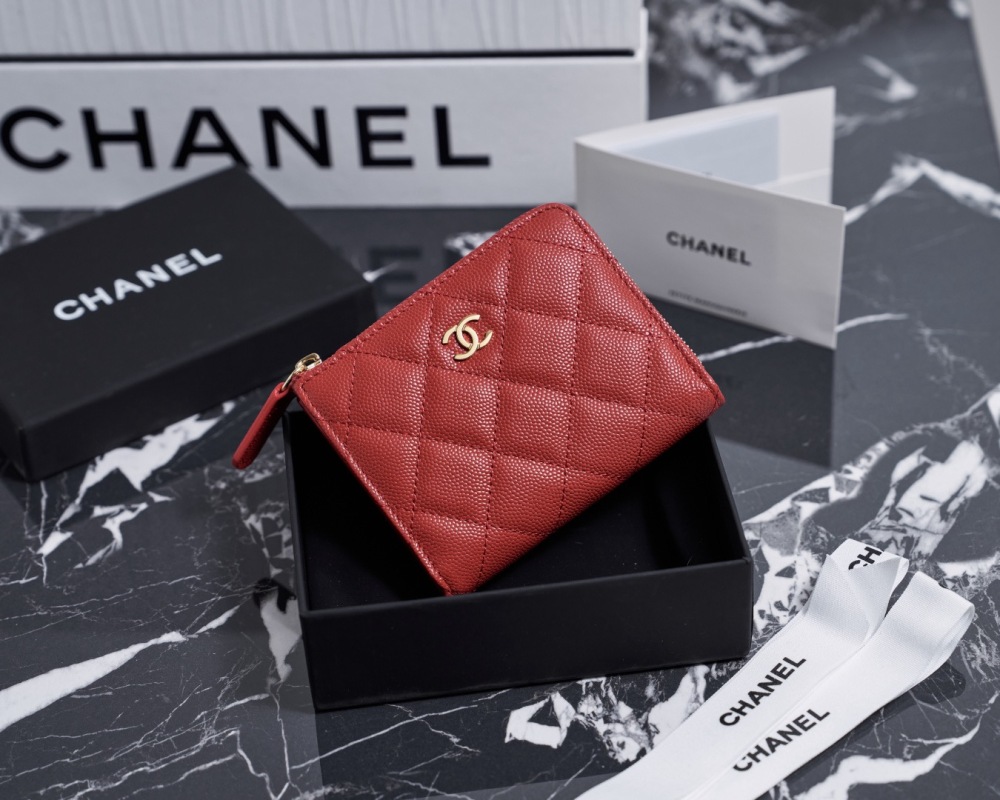 Chanel card holder