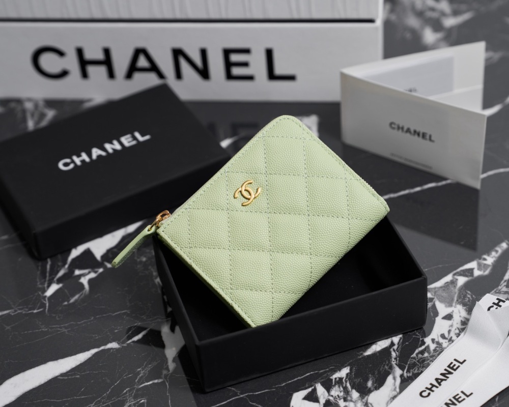Chanel card holder