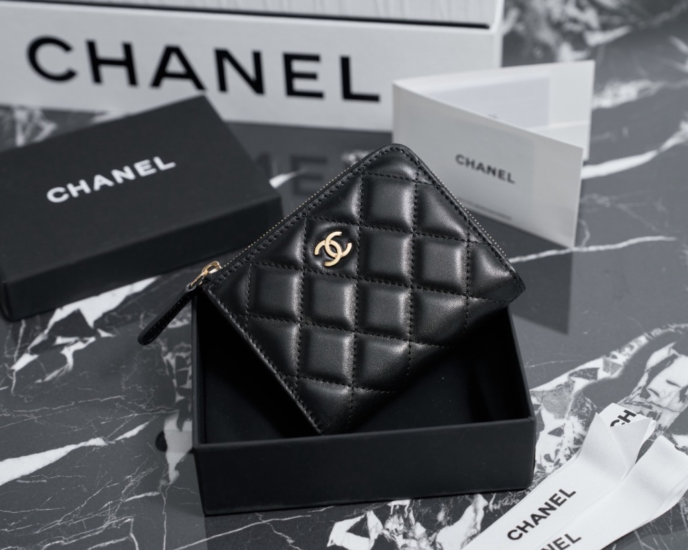 Chanel card holder