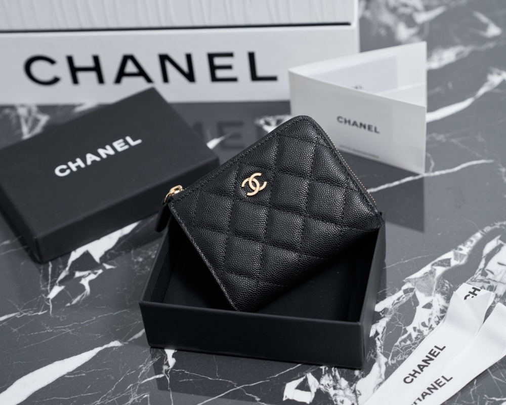 Chanel card holder