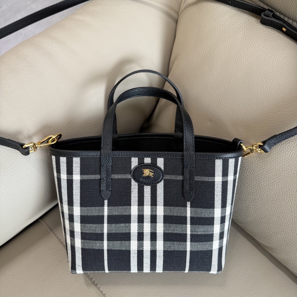 Burberry reversible mini tote
