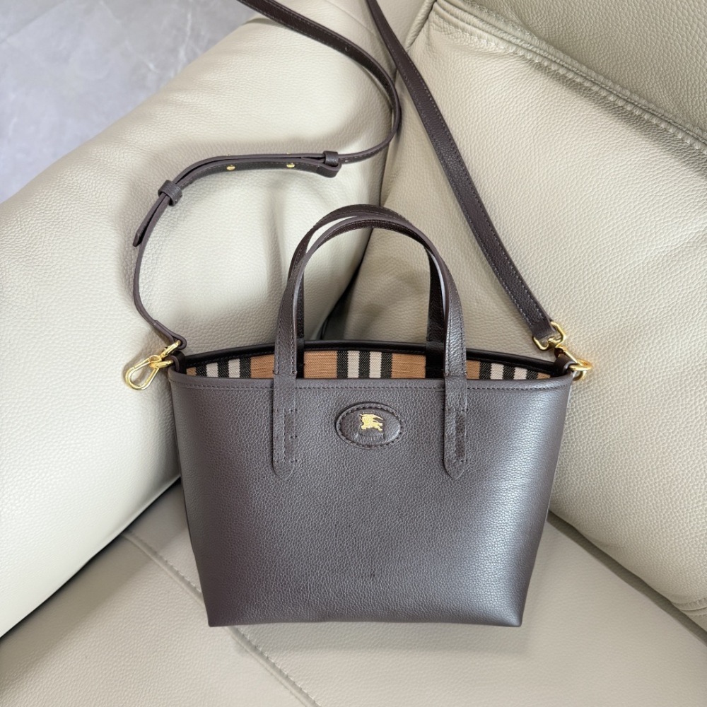 Burberry reversible mini tote