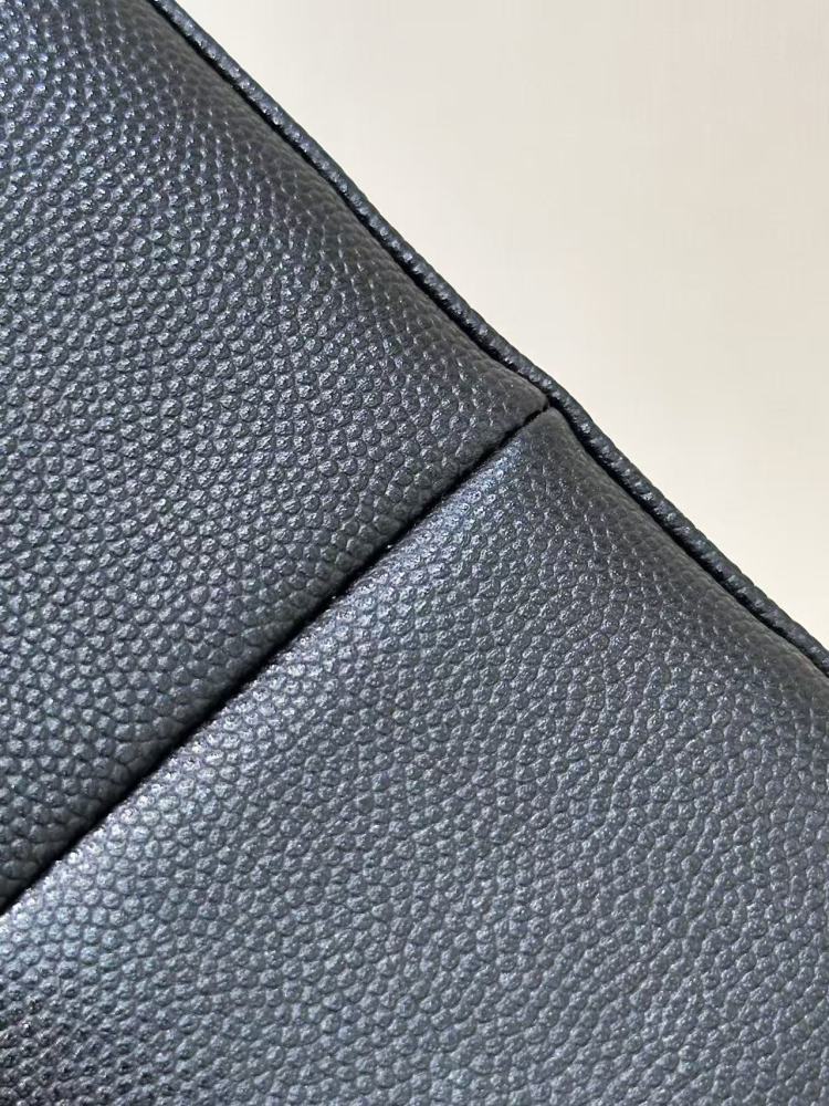 Chanel long vanity with leather strap