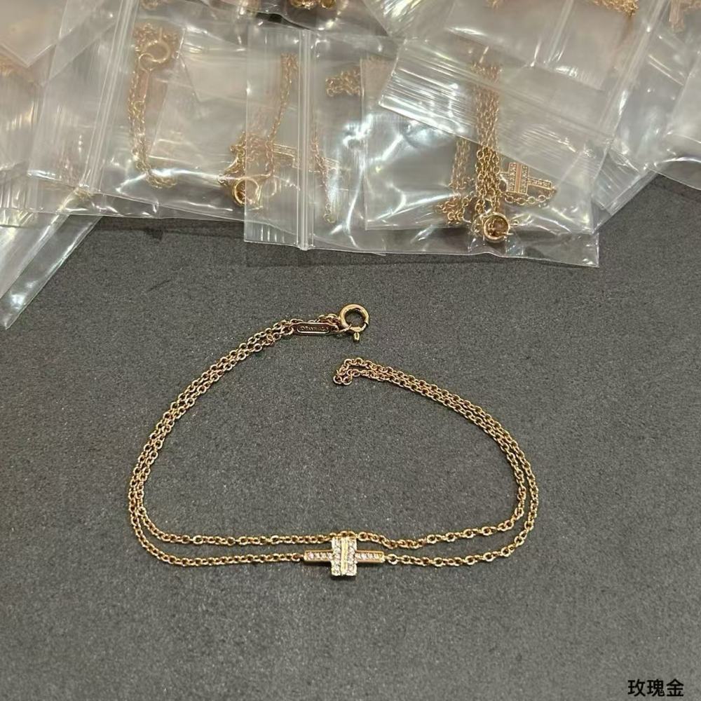 Tiffany double T bracelet