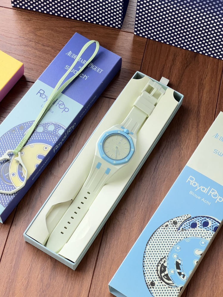 Ap x Swatch Quartz Watch