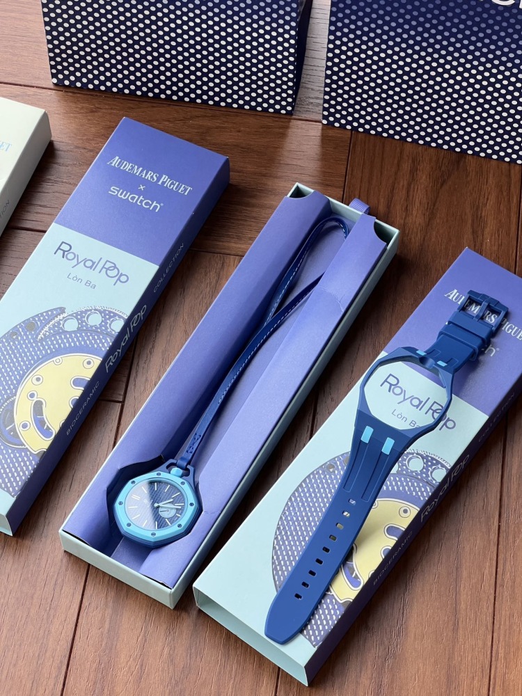 Ap x Swatch Quartz Watch