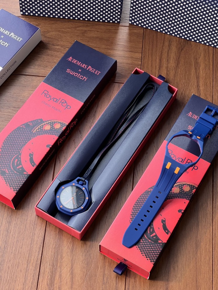 Ap x Swatch Quartz Watch