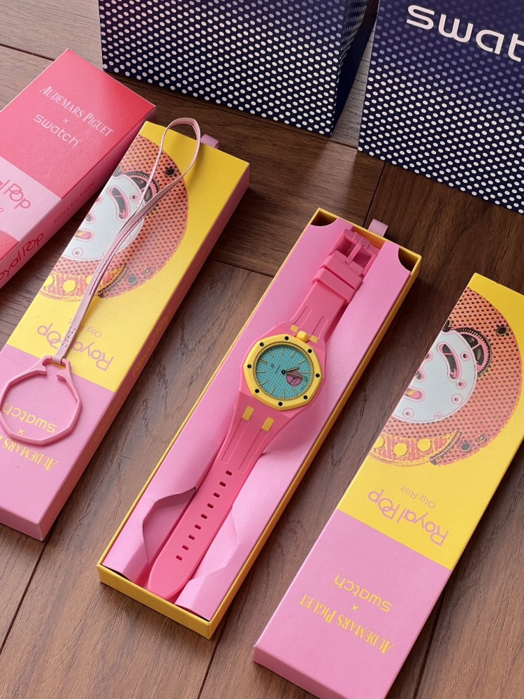 Ap x Swatch Quartz Watch