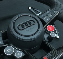 Audi Sport Steering Wheel (2019) | Carbon Fiber & Leather with Start/Stop Button,OUE CARBON FIBER,Audi Sport Steering Wheel (2019)