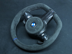 BMW Sport Steering Wheel | Alcantara & Carbon Fiber,OUE CARBON FIBER,BMW Sport Steering Wheel | Alcantara & Carbon Fiber