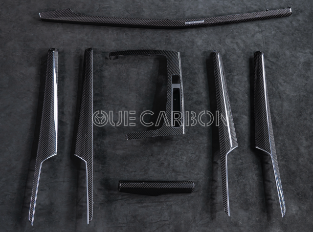 Audi Q5 Full Carbon Fiber Interior Trim Set | Gloss 3K Weave,OUE CARBON FIBER,Audi Q5 Full Carbon Fiber Interior Trim Set | Gloss 3K Weave