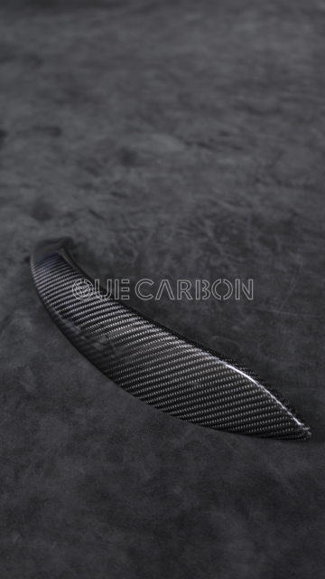 BMW 3 Series Interior Trim Set | Gloss Carbon Fiber with Blue Accent,OUE CARBON FIBER,BMW 3 Series Interior Trim Set | Gloss Carbon Fiber with Blue Accent