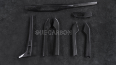 Audi A4 Full Carbon Fiber Interior Trim Set | Gloss Finish,OUE CARBON FIBER,Audi A4 Full Carbon Fiber Interior Trim Set | Gloss Finish