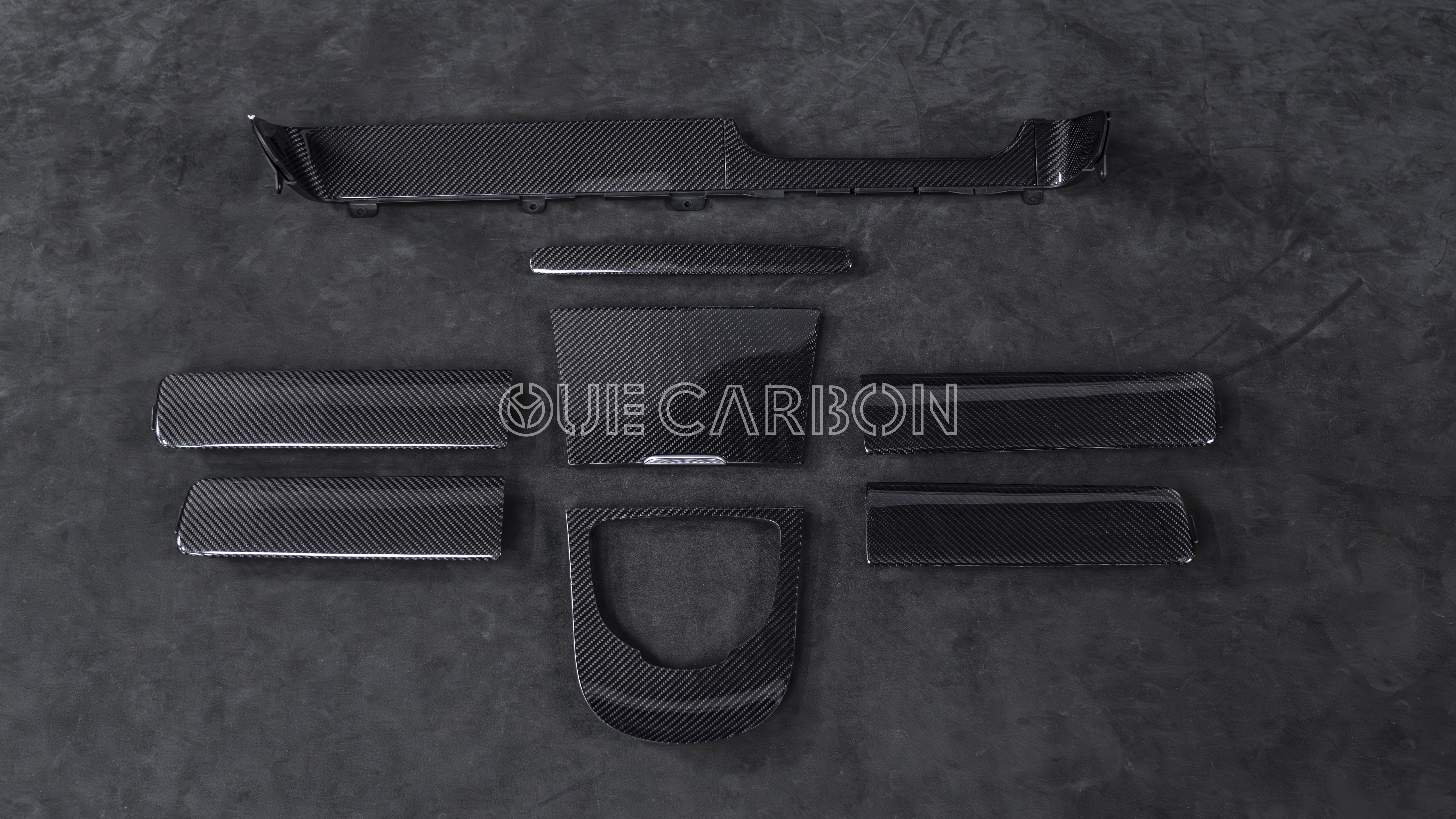 OUE Carbon G-Class Carbon Interior | Forged Texture,OUE CARBON FIBER,OUE Carbon Ferrari 458 Forged Carbon Interior & Exterior Kit