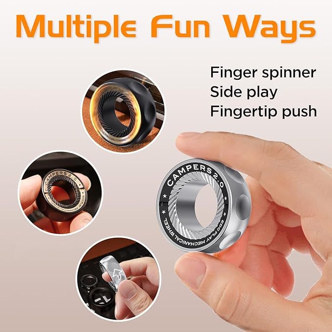 Magnetic ring toy