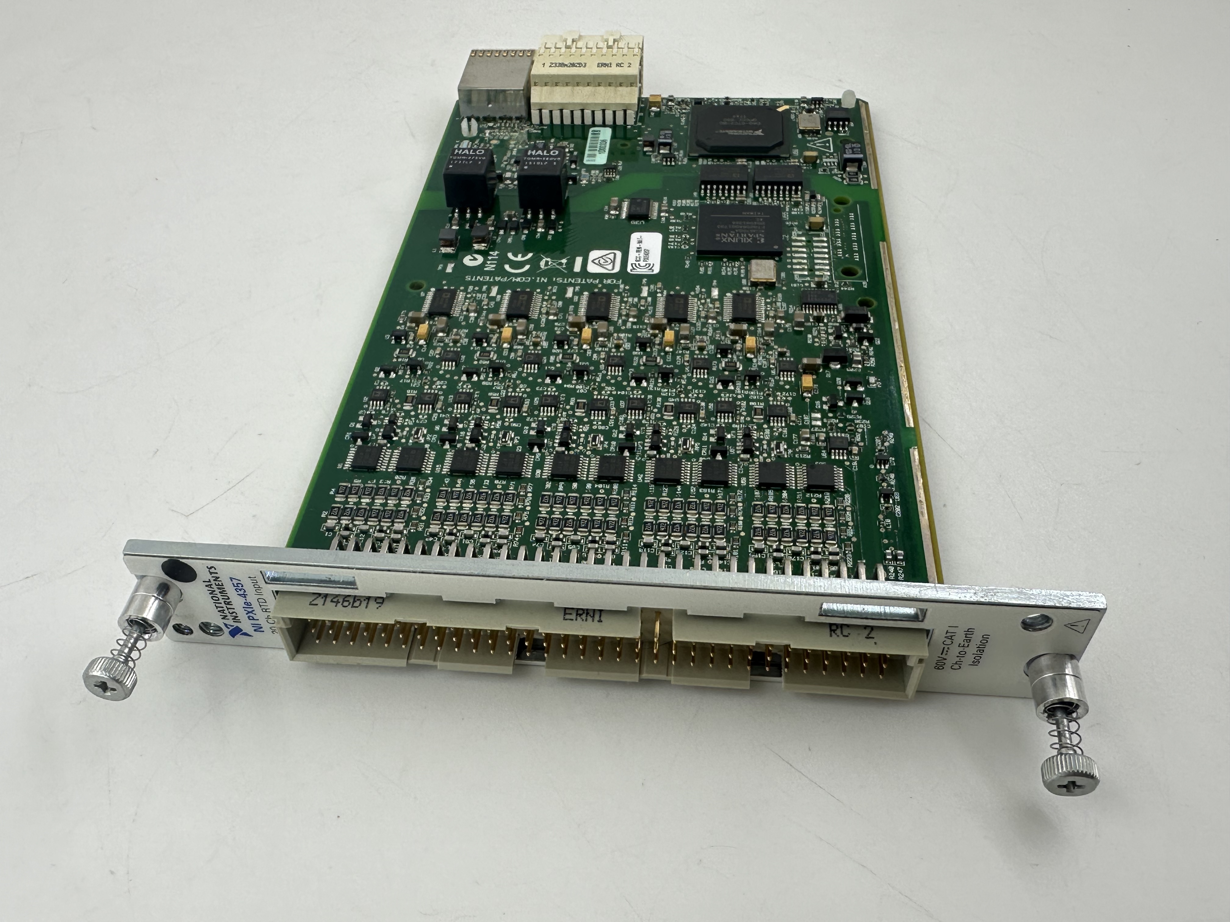 NI PXIe-4357 20-Channel 24-Bit PXI Express RTD Temperature Input Module, 2/3/4-Wire, SC Express, PN 782118-01,MY SHOP,NI PXIe-4357 20-Channel 24-Bit PXI Express RTD Temperature Input Module, 2/3/4-Wire, SC Express, PN 782118-01