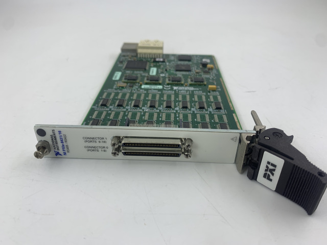NI PXIe‑8431/16 781473-02 16-Port RS485/RS422 PXIe Serial Interface Module,NI-Module,NI PXIe‑8431/16 781473-02 16-Port RS485/RS422 PXIe Serial Interface Module