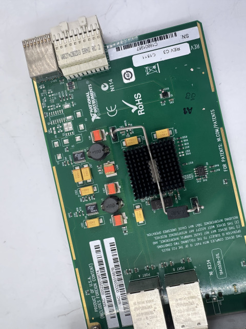 NI PXIe‑8234 780263-01 2-Port GigE Vision PXIe Dual Gigabit Ethernet x4 PCIe Module,NI-Module,NI PXIe‑8234 780263-01 2-Port GigE Vision PXIe Dual Gigabit Ethernet x4 PCIe Module