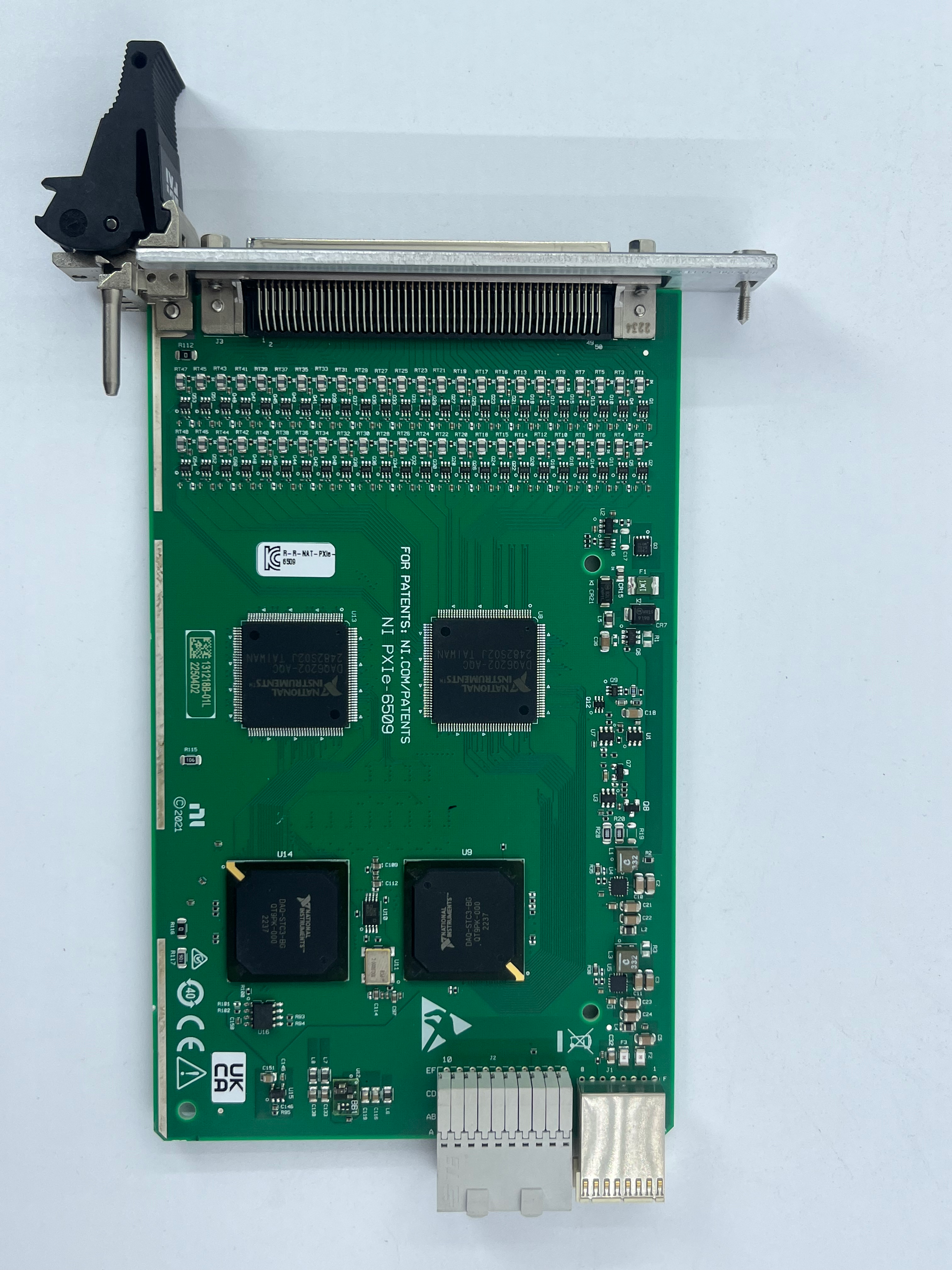 NI PXIe‑6509 787358-01 96Ch 5V TTL CMOS 24mA High-Drive PXI Digital I/O Module,NI-Module,NI PXIe‑6509 787358-01 96Ch 5V TTL CMOS 24mA High-Drive PXI Digital I/O Module