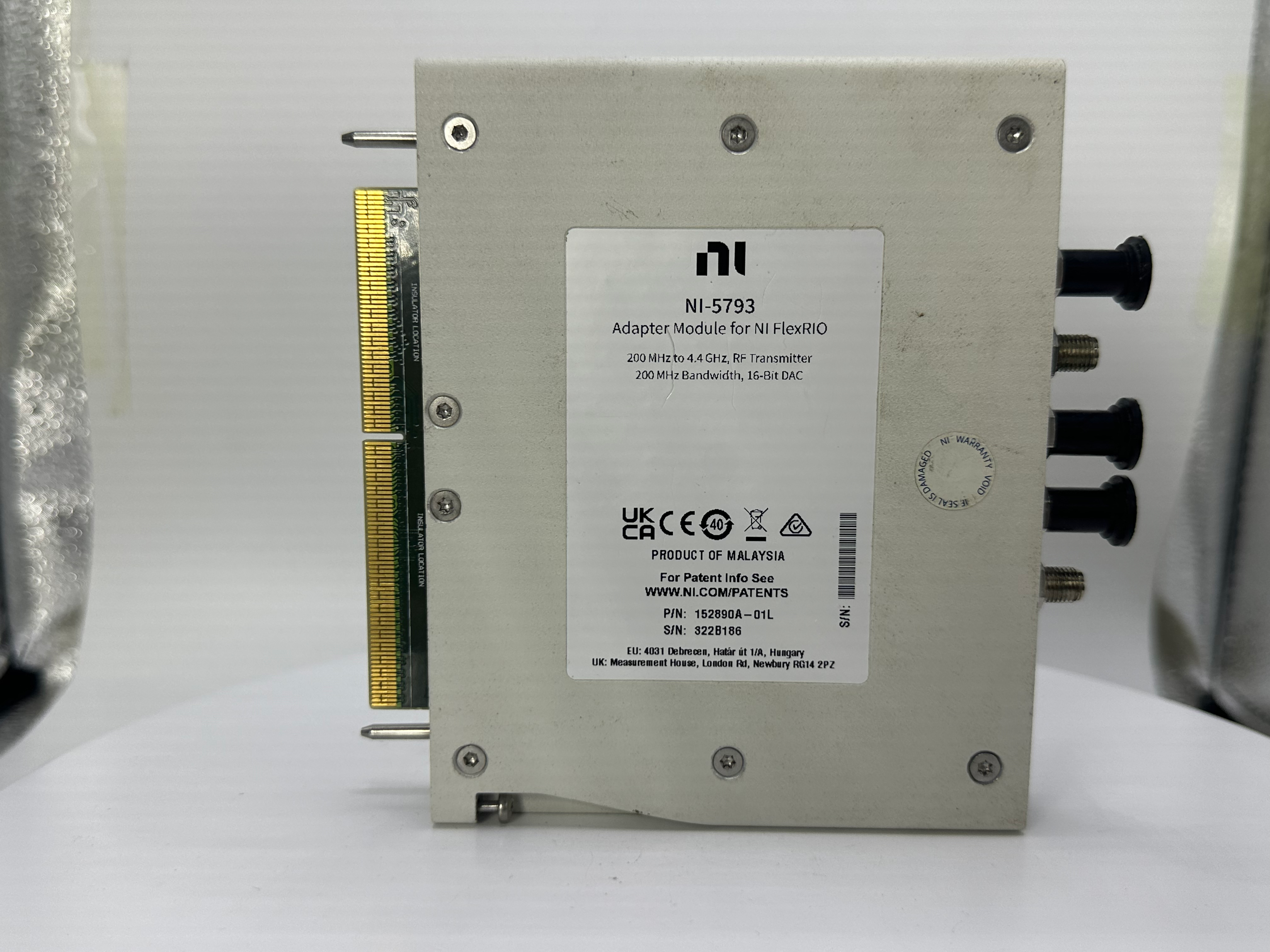 NI-5793 FlexRIO RF Transmitter Adapter 200MHz–4.4GHz 200MHz BW PN:782512-01,MY SHOP,NI-5793 FlexRIO RF Transmitter Adapter 200MHz–4.4GHz 200MHz BW PN:782512-01