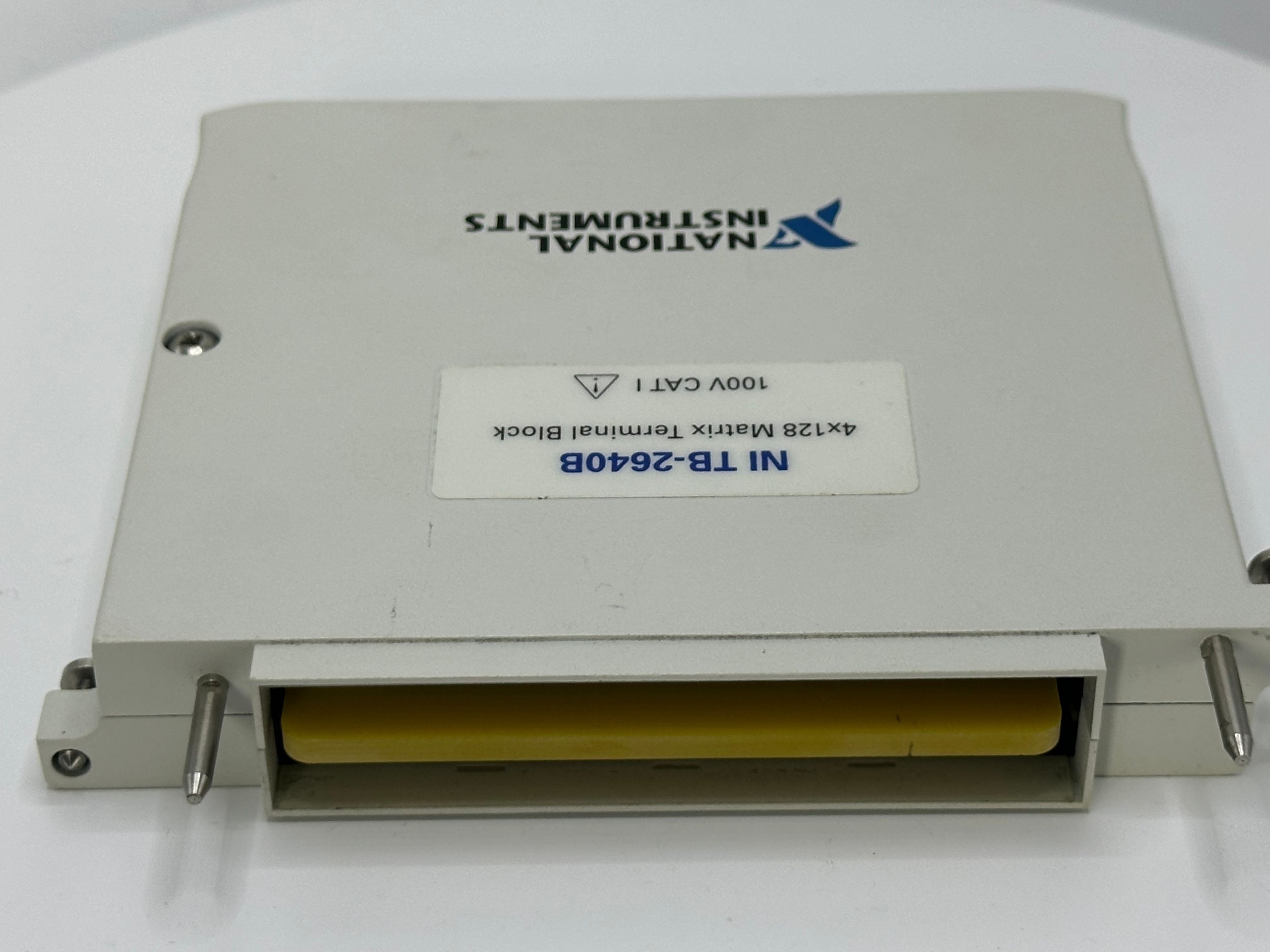 NI TB-2640B Screw Terminal Block PXI/PXIe‑2532B 4×128 1-Wire Matrix PN:782385-01/02,MY SHOP,NI TB-2640B Screw Terminal Block PXI/PXIe‑2532B 4×128 1-Wire Matrix PN:782385-01/02