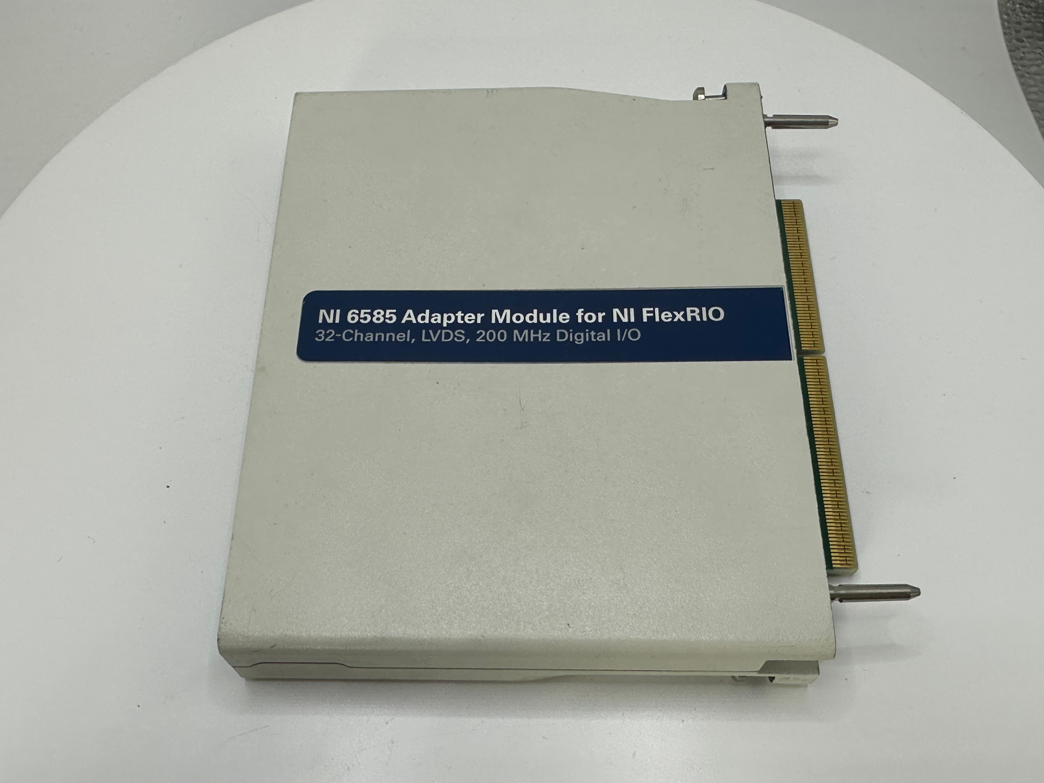 NI-6585 FlexRIO 200MHz 32-Ch LVDS Differential Digital I/O Adapter PN:781071-01 / 784060-01(6585B),MY SHOP,NI-6585 FlexRIO 200MHz 32-Ch LVDS Differential Digital I/O Adapter PN:781071-01 / 784060-01(6585B)