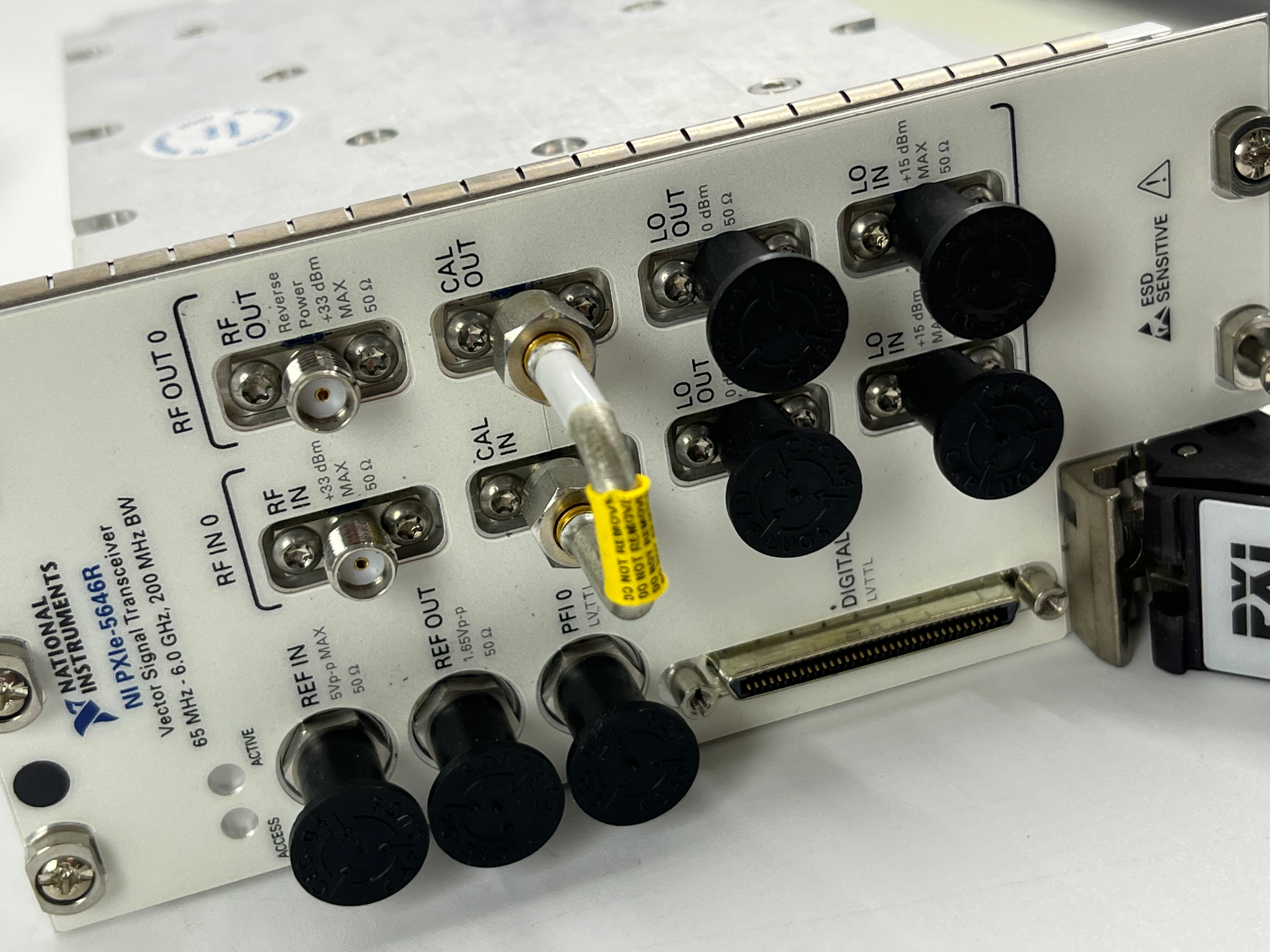 NI PXIe‑5646R 784759-01 6GHz 200MHz Virtex6 FPGA PXIe VST Vector Signal Transceiver,NI-Module,NI PXIe‑5646R 784759-01 6GHz 200MHz Virtex6 FPGA PXIe VST Vector Signal Transceiver