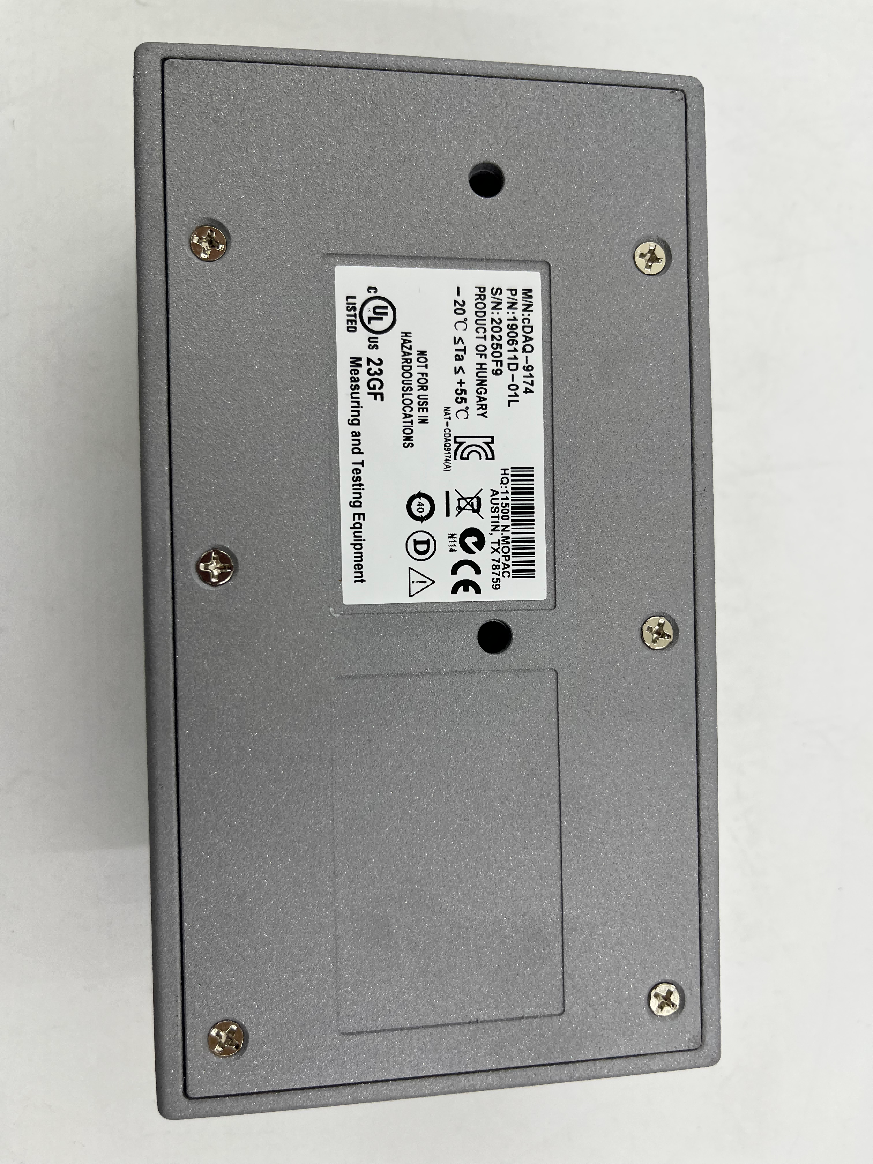 NI cDAQ-9174 4-Slot Hi-Speed USB2.0 CompactDAQ C Series Chassis PN:781157-01,MY SHOP,NI cDAQ-9174 4-Slot Hi-Speed USB2.0 CompactDAQ C Series Chassis PN:781157-01