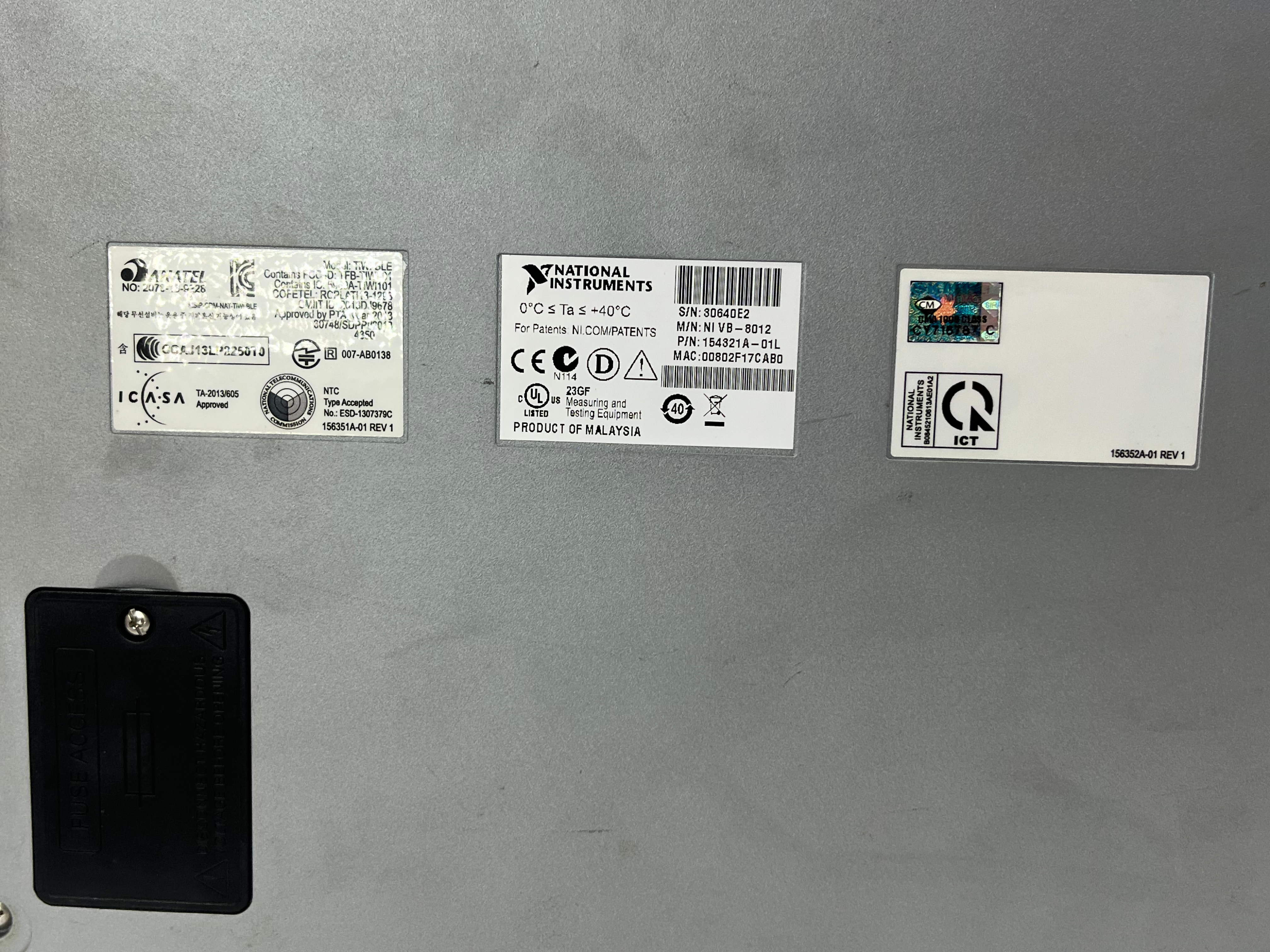 NI VB-8012 VirtualBench 2-Ch 100MHz All-in-One Test Instrument PN:783555-10,MY SHOP,NI VB-8012 VirtualBench 2-Ch 100MHz All-in-One Test Instrument PN:783555-10