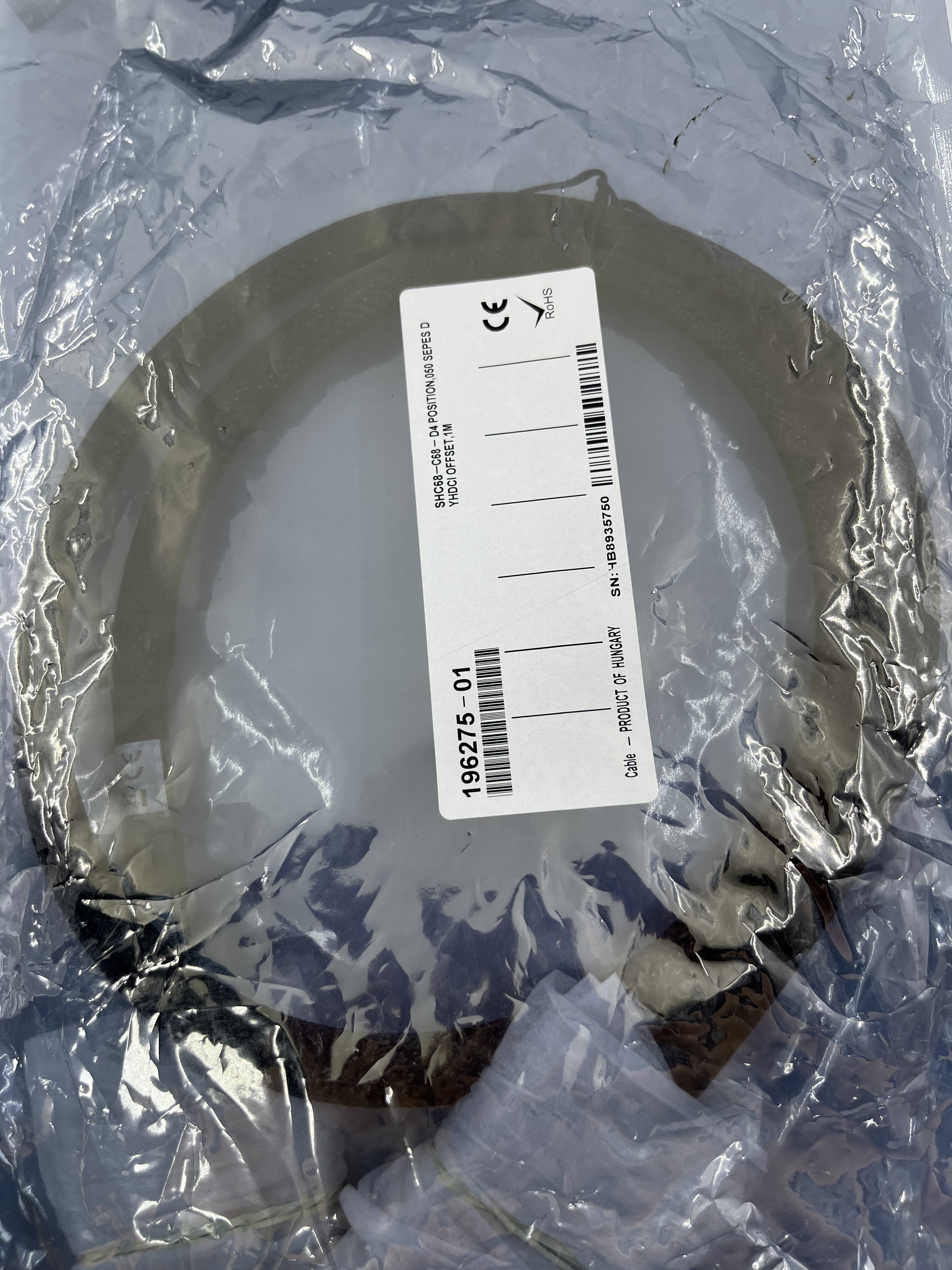 NI SHC68-C68-D4 1m 50Ω Shielded VHDCI Digital Cable PN:196275-01,NI-Module,NI SHC68-C68-D4 1m 50Ω Shielded VHDCI Digital Cable PN:196275-01